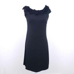 AA Studio Sheath Dress Black, Sleeveles, Stretchy Career Wear Work, Size 6 Women